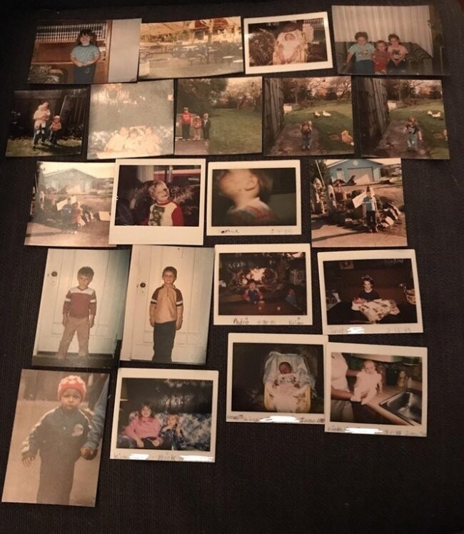 «На фотографиях — все дети, которых мои родители усыновили с 1982 по 1985 год»