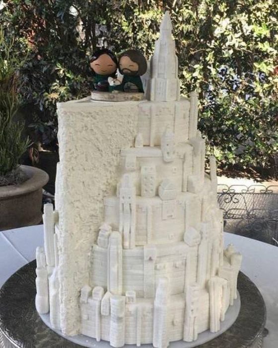 Шедевральный свадебный торт