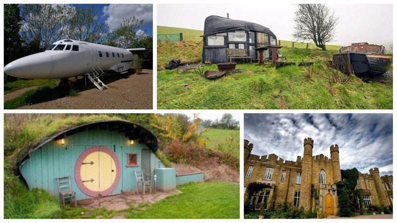 Самые необычные дома Великобритании от сервиса аренды Airbnb
