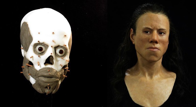 Ученые восстановили лицо девочки-подростка, жившей 9 000 лет назад и она оказалась очень суровой