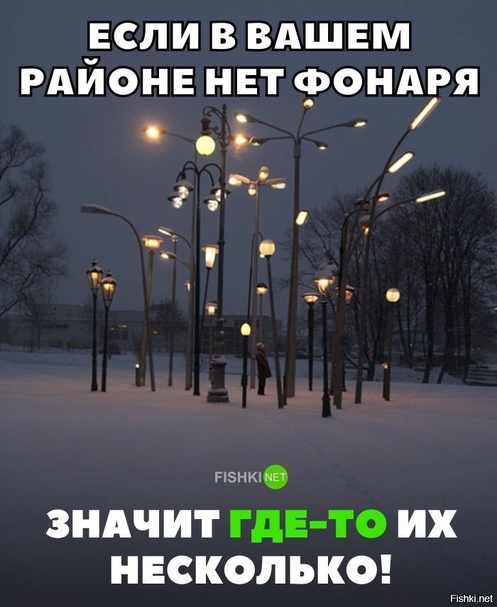 Вот где обитают все фонари