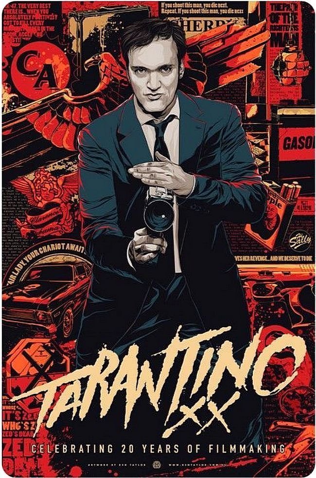 Постеры к фильмам Квентина Тарантино