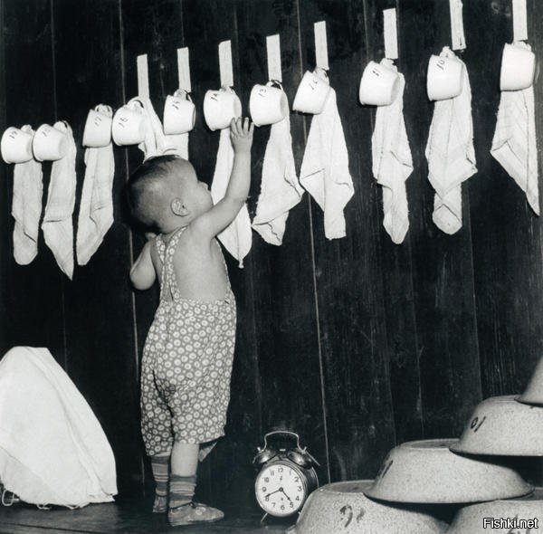 В детском саду, 1949
