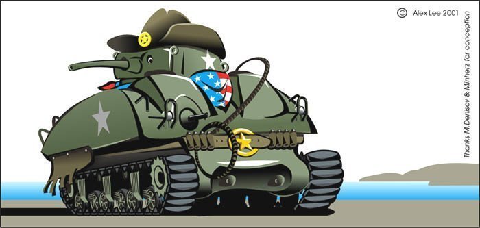 Американский средний танк "Шерман" 
