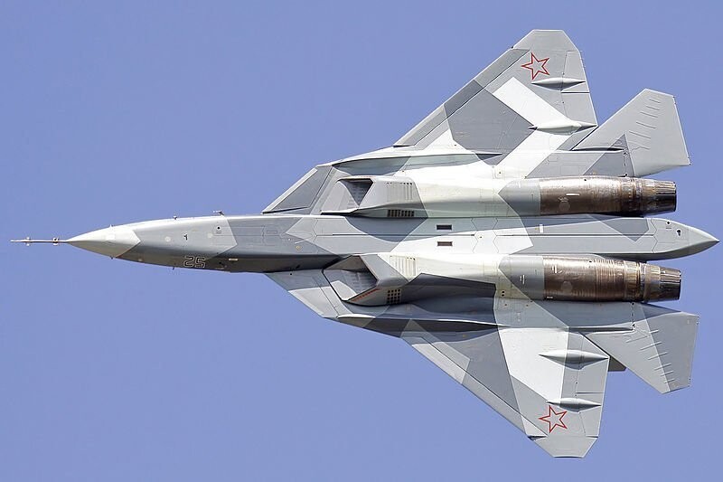 29 января 2010 года совершил свой первый полёт российский истребитель пятого поколения Су-57 (ПАКФА)