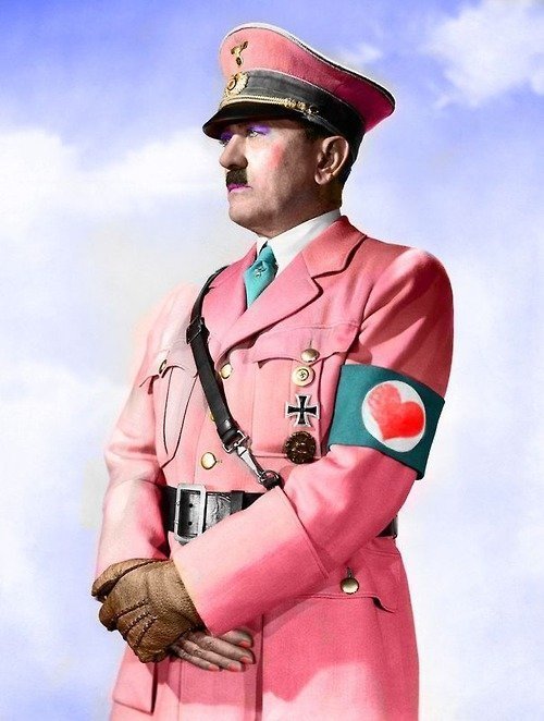 1. Образ Гитлера используется едва ли не чаще остальных