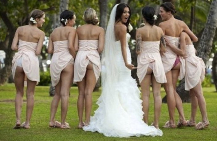 Ах, эта свадьба: 20 нелепых и не очень приличных свадебных фото