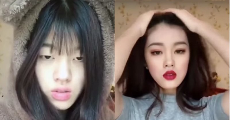 Китайские девушки устроили флэшмоб, чтобы выглядеть красавицами, но не всем это помогло