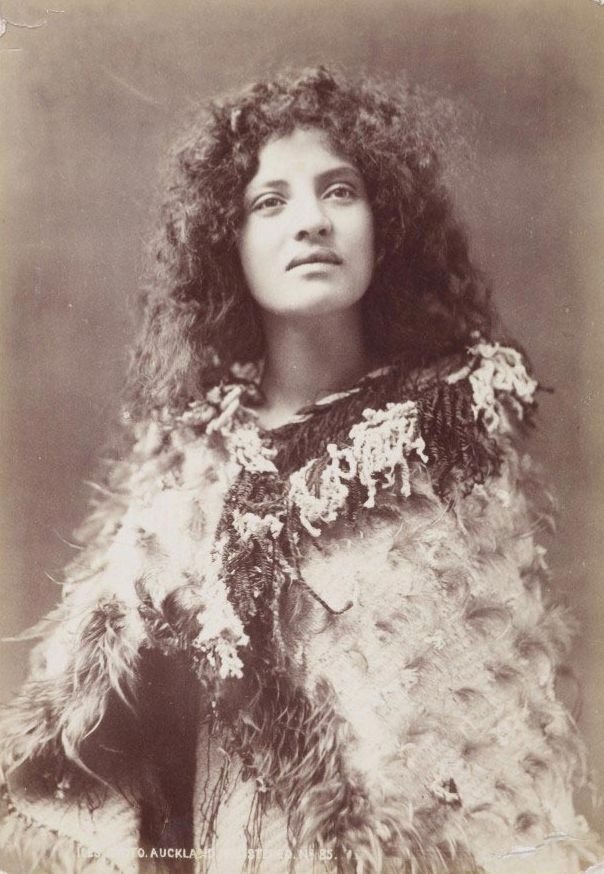 Портрет женщины маори, 1899 год
