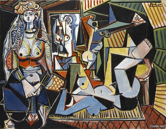 Картина Пикассо «Женщины из Алжира