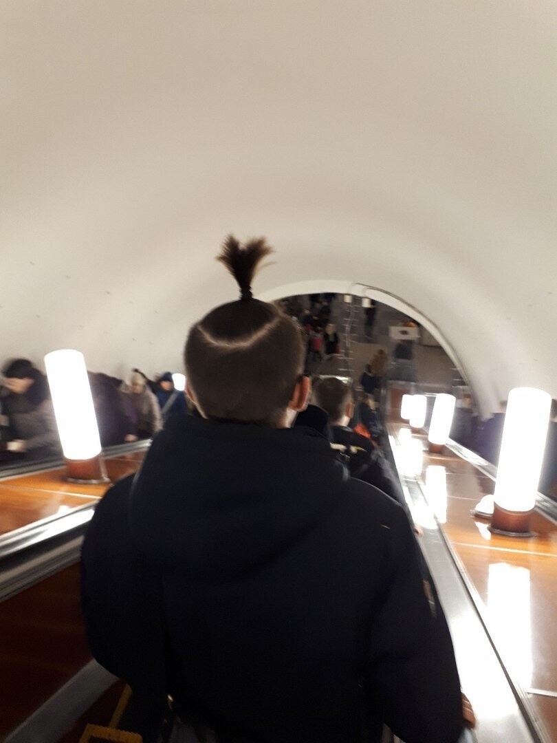 Мода российского метро: фрики из подземки. Возможно, ваши фото уже внутри! от AccheDin за 01 февраля 2018