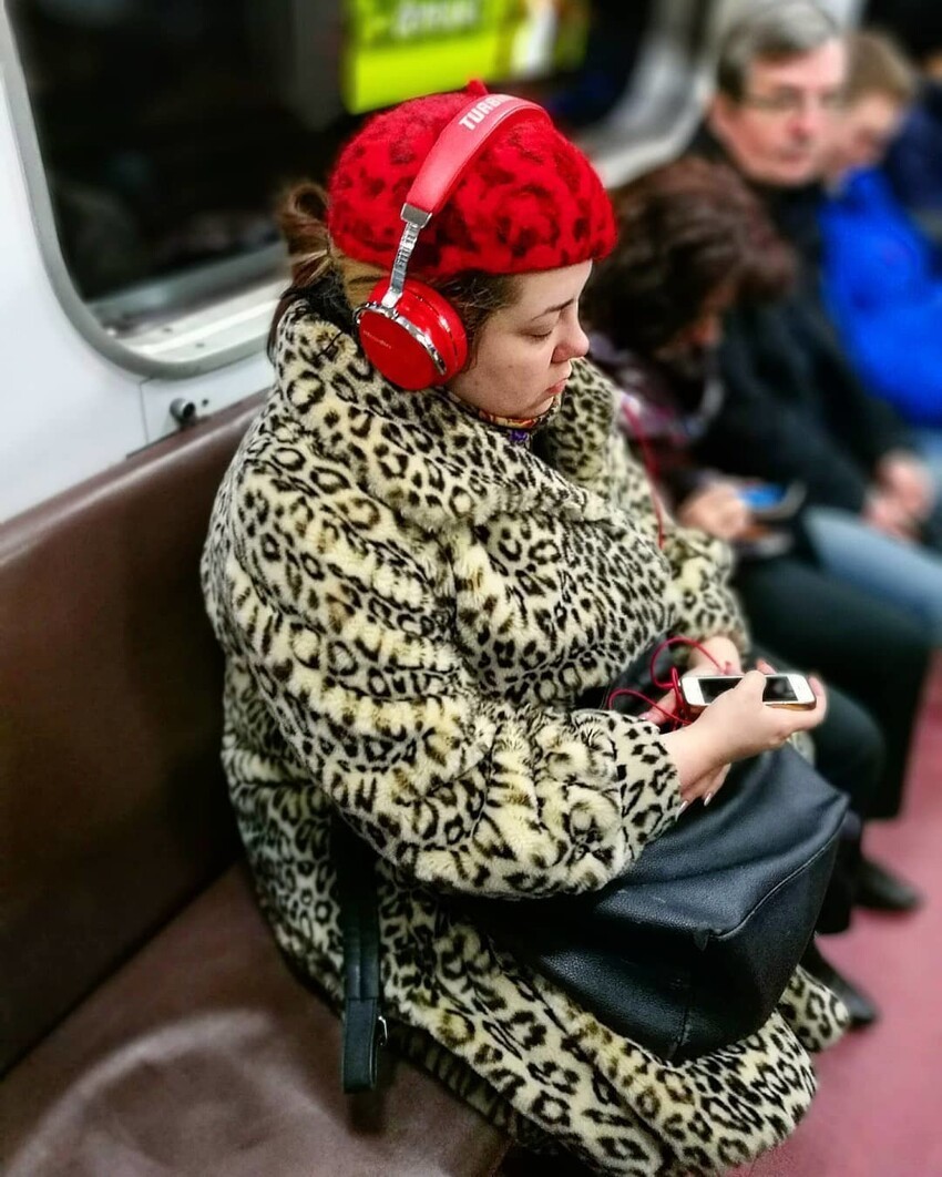 Мода российского метро: фрики из подземки. Возможно, ваши фото уже внутри! от AccheDin за 01 февраля 2018