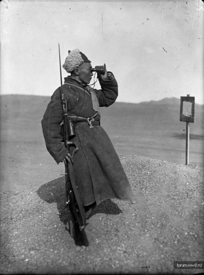 Форменный головной убор "Будёновка" военнослужащих пограничных войск Монголии