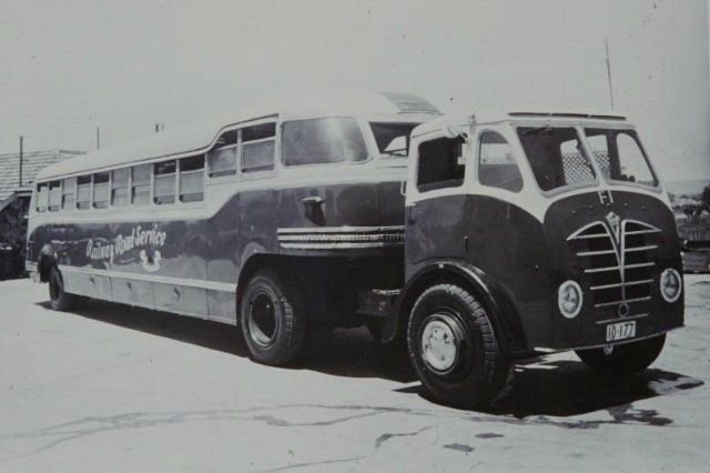 Fowler Landliner RV–41 самый удивительный автобус из Австралии