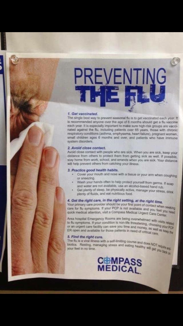 18. Важно информировать население об эпидемии гриппа