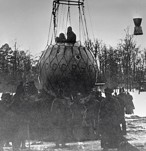 Как погиб экипаж стратостата "Осоавиахим-1" (1934 год СССР)