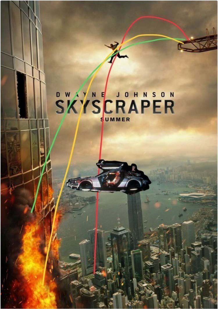 Пользователи Интернет узрели в новом постере к фильму со «Скалой» что-то неладное