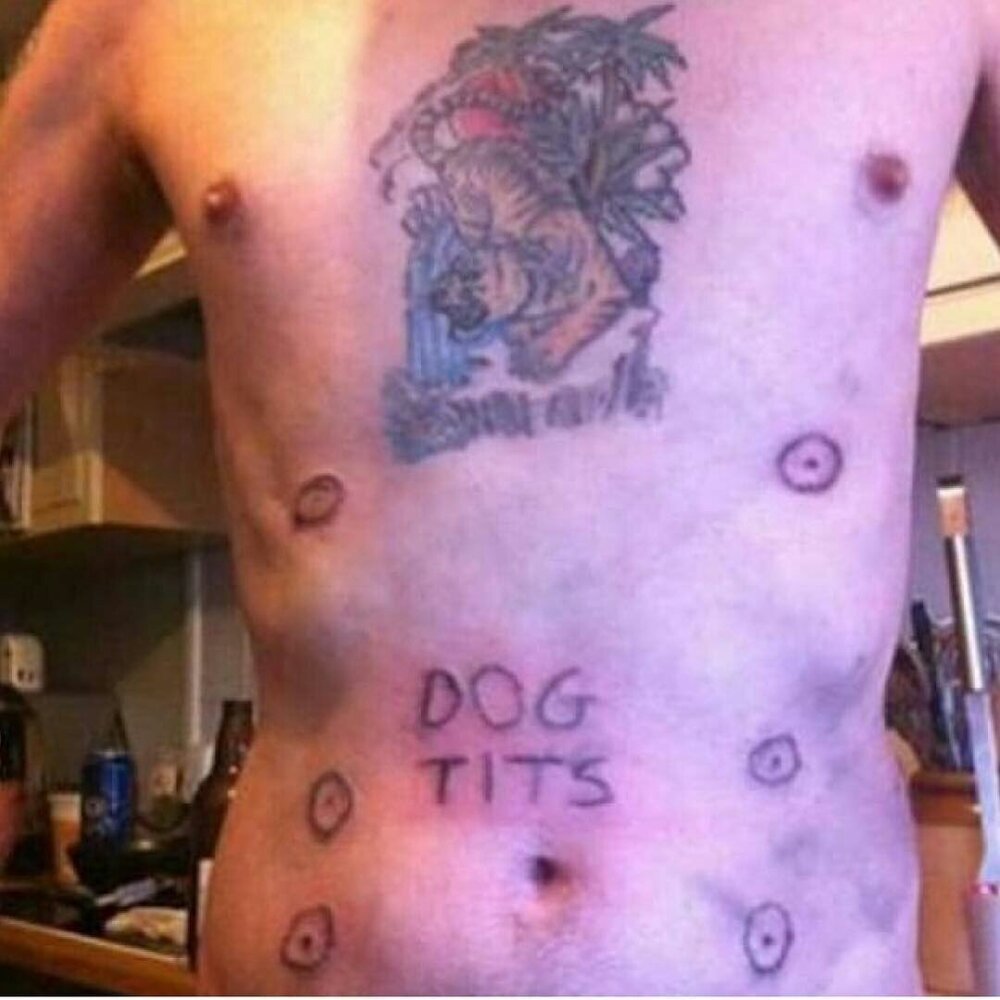 Самые нелепые Татуировки у мужчин