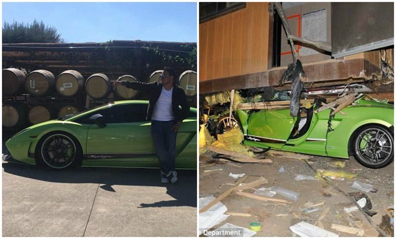 В Калифорнии водитель "убил" суперкар и был задержан за пьяное вождение