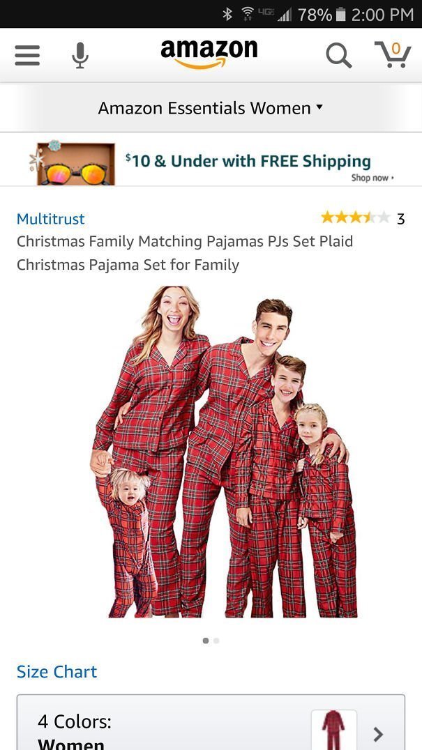 Пижамы для семьи