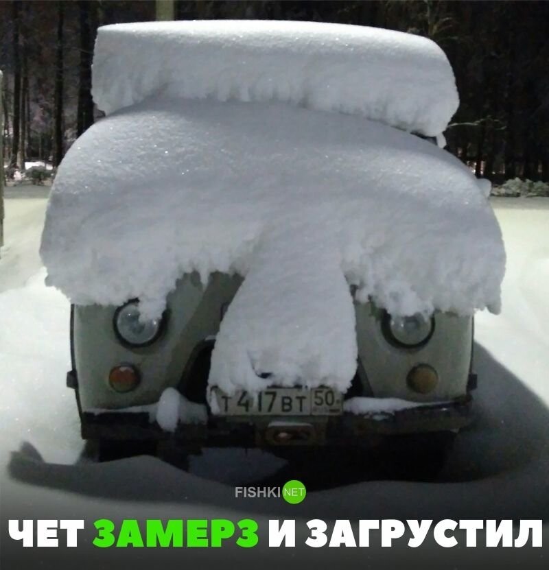 Чет замерз и загрустил