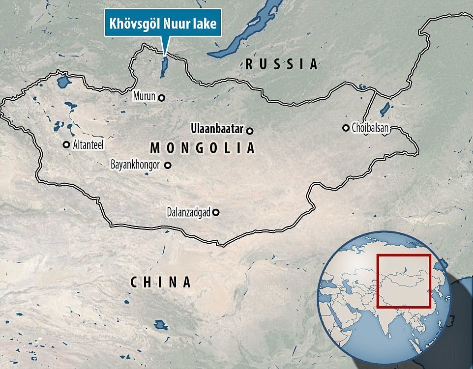 Главные реки монголии