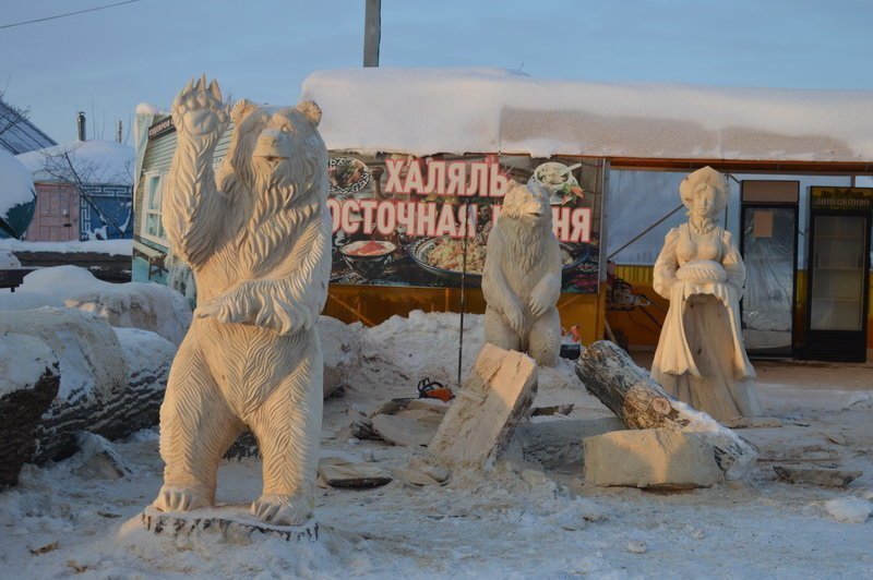 Легенда о Кудеяре. Сработано бензопилой