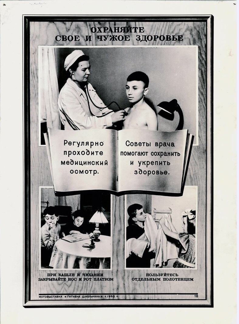 Гигиена школьника 1953