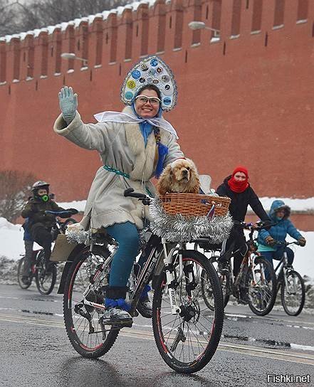В Москве прошел очередной велопарад
