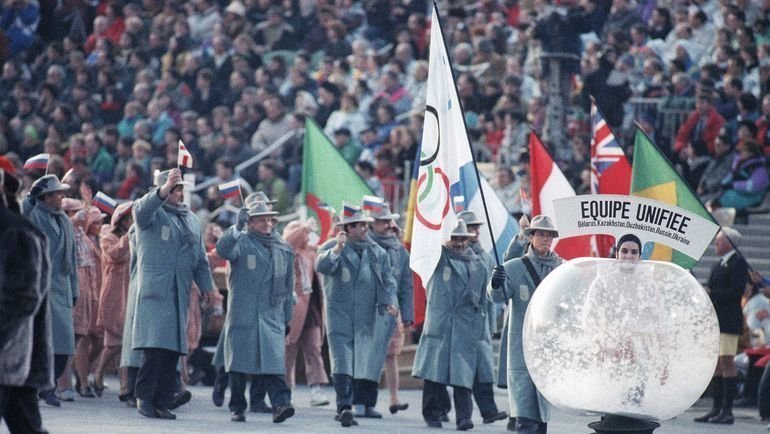 Дежавю? Мало кто помнит, но советская сборная тоже выступала под нейтральным флагом на Олимпиаде