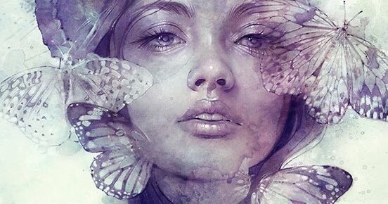 Сказочные женские портреты от художницы Anna Dittmann