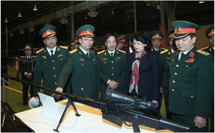 Во Вьетнаме началось производство российской крупнокалиберной снайперской винтовки ОСВ-96