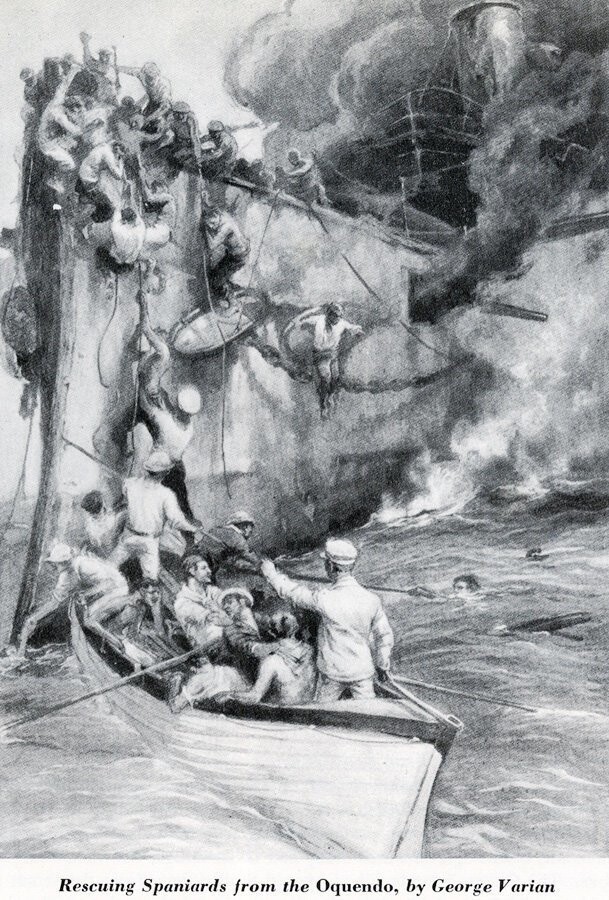 Роковой визит крейсера "Мэн". Американцы взорвали свой корабль чтобы начать войну с Испанией