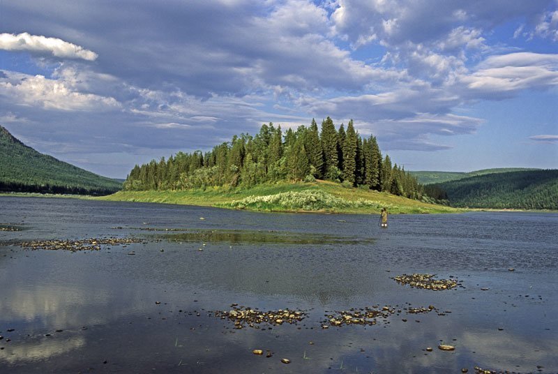 Остров Коченятский.