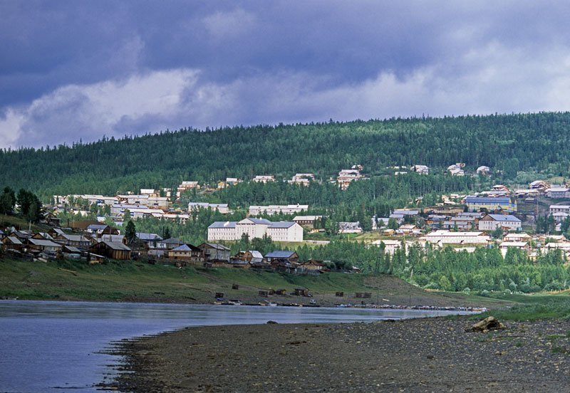 Байкит - самый крупный посёлок на Подкаменной Тунгуске.