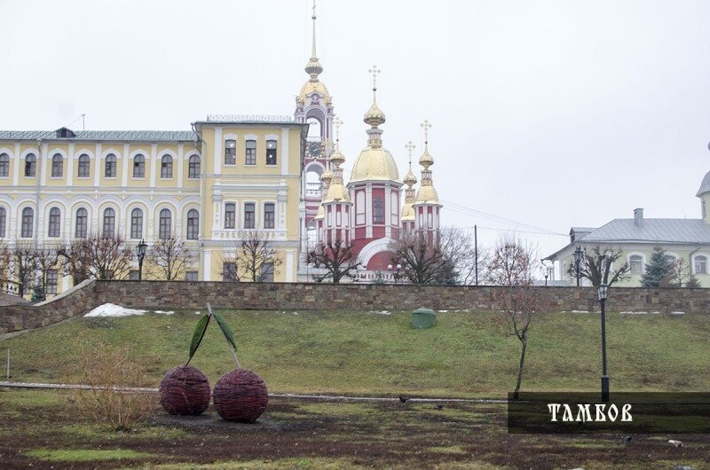 Тамбов. Прогулка по берегу Цны