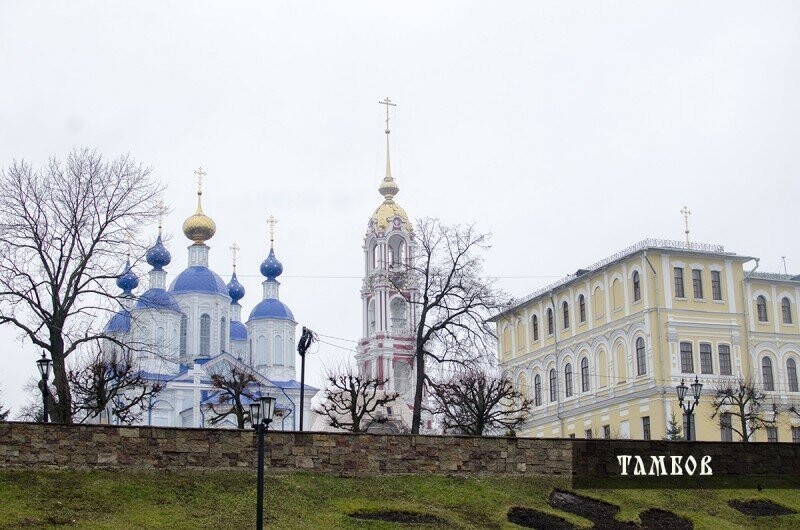 Тамбов. Прогулка по берегу Цны