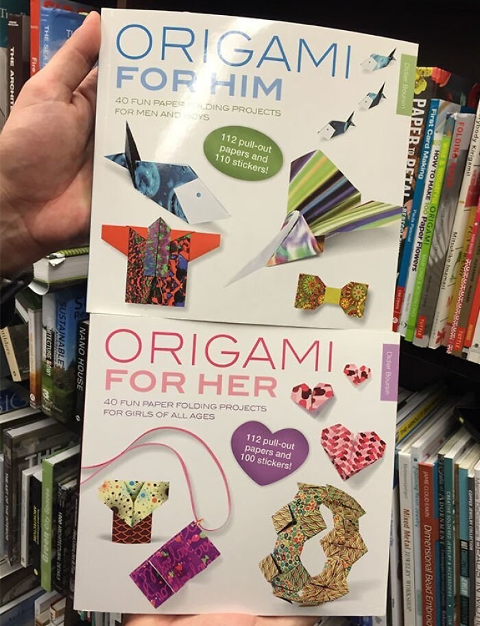 Оригами для него и для нее 