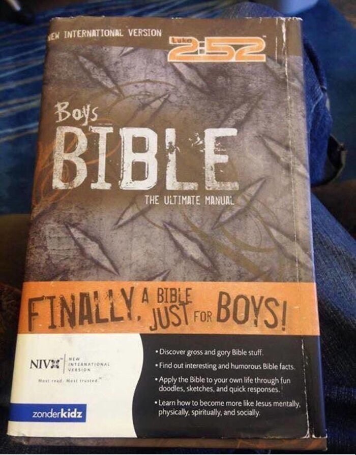 Библия для мальчиков 