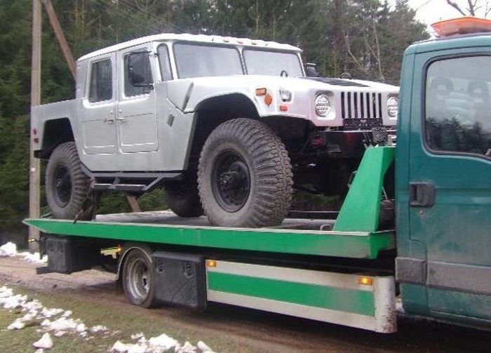 Самодельный Hummer H1 из старенького ГАЗ-66