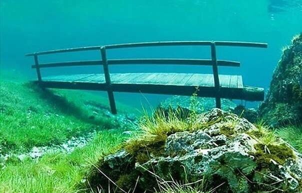Зеленое озеро – излюбленное место дайверов и любителей подводных съемок
