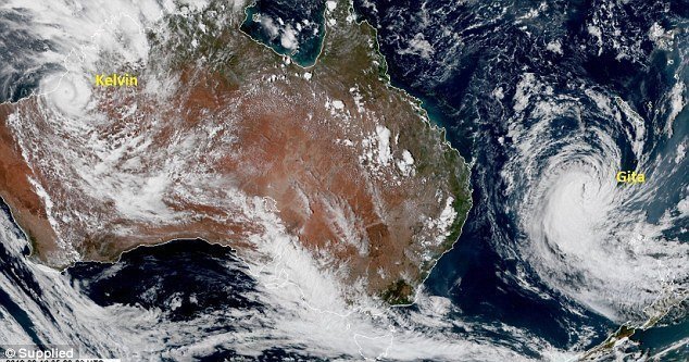 Циклон "Гита" принес в Новую Зеландию ливни и даже снег