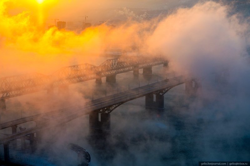 Зимний Красноярск — 2018