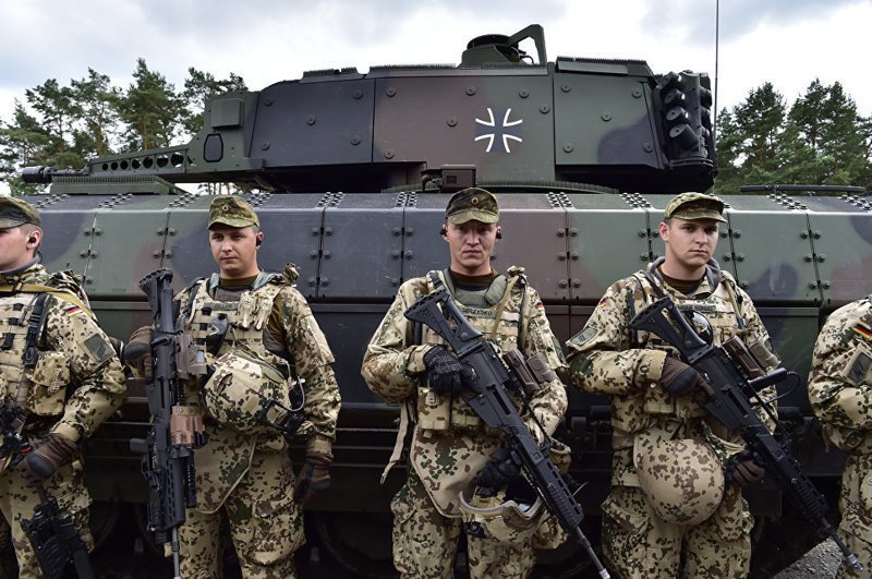 Германия сдерживает Россию. Фельетон