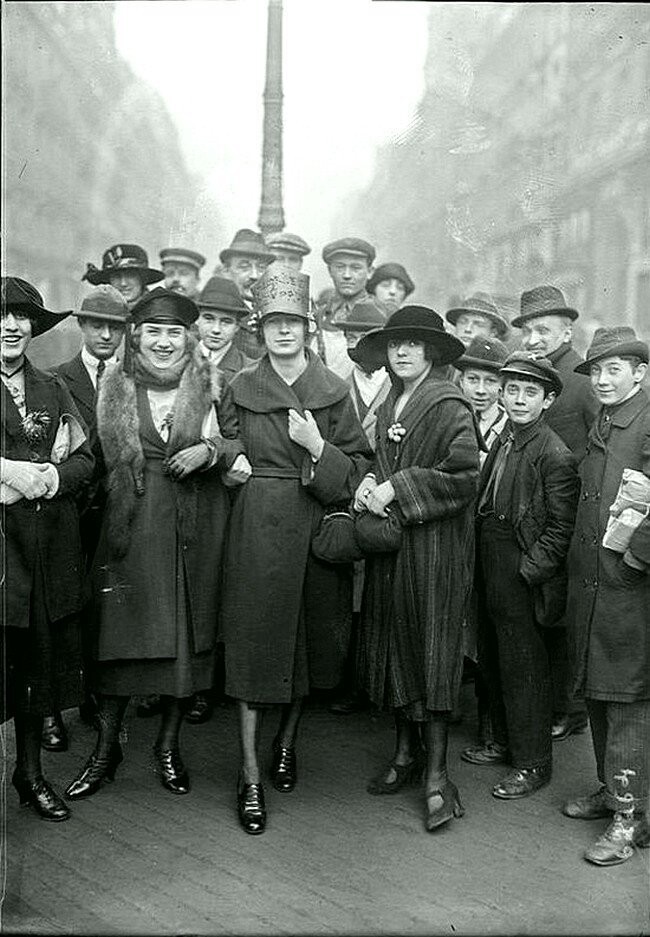 Парижане 1909 года