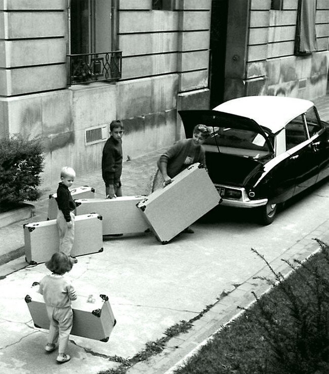 Выезд в отпуск в 1959 году