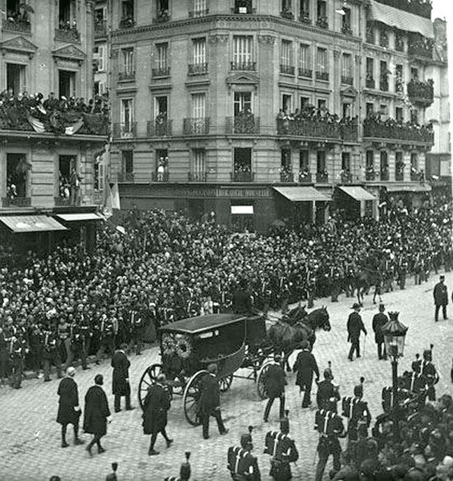 Похороны Виктора Гюго. 1885 год