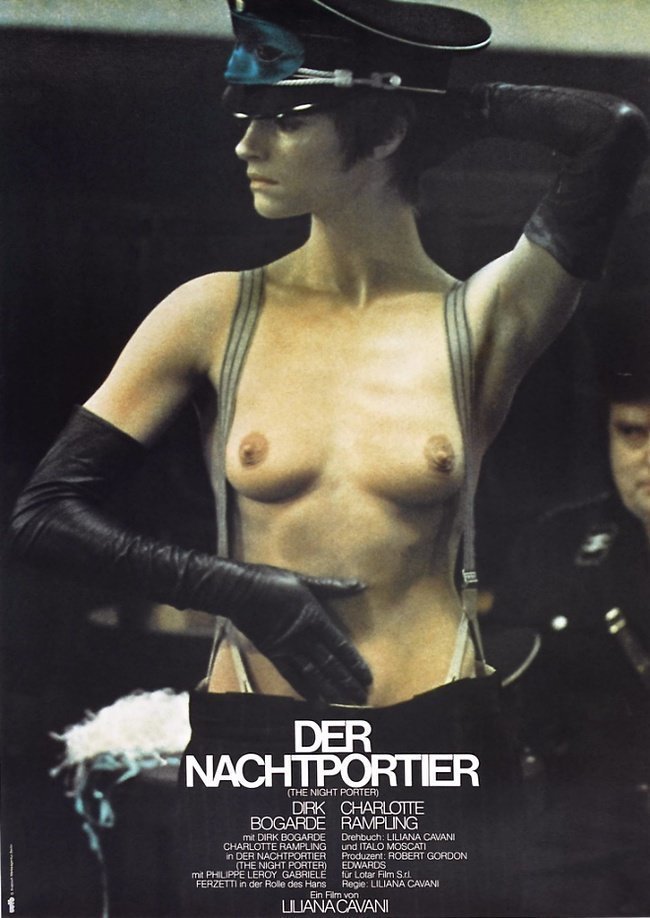 "Ночной Портье", 1974 - немецкий постер