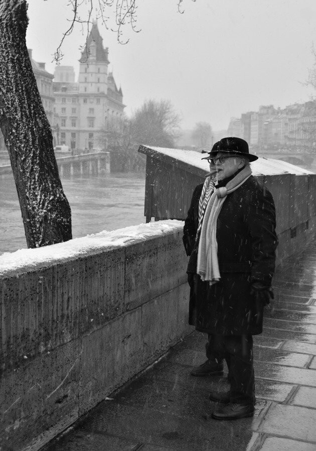 Парижская зима. Снега и воды