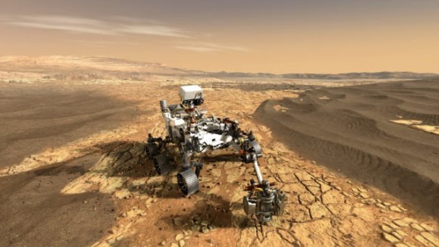 Марсоход "Любопытство" присылает захватывающую панораму